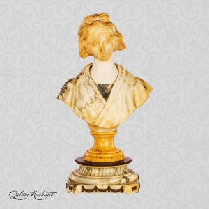 Marble bust of a lady
