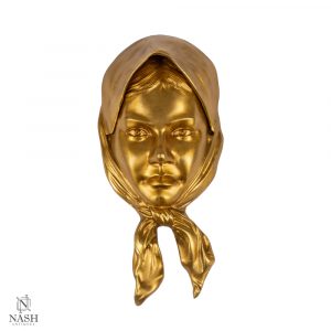 Girl Head Sculpture